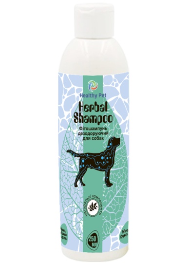 Herbal Shampoo Healthy Pet Україна Фітошампунь дезодоруючий для собак,