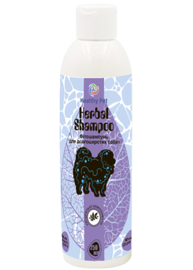 Herbal Shampoo Healthy Pet Україна Фітошампунь для довгошерстих собак,