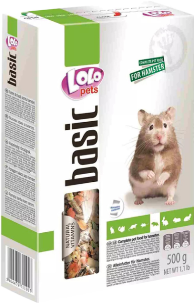Корм LoLo Pets Польща для хом'яків