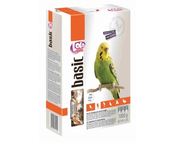 Корм LoLo Pets Польща для хвилястих папуг