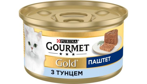 Вологий корм Gourmet Угорщина для котів паштет з тунцем
