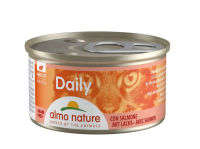 Влажный корм Almo Nature Италия Daily Cat для кошек, мусс со вкусом лосося