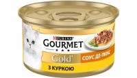 Влажный корм Gourmet Венгрия для кошек соус-де-люкс с курицей