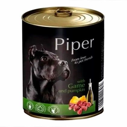 Влажный корм Piper Польша для собак с дичью и тыквой