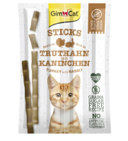 Лакомство GimCat Германия для кошек индейка и кролик