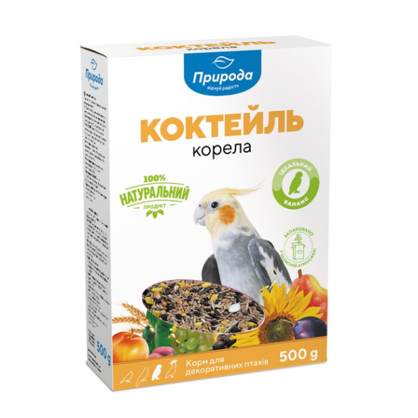 Корм Природа Украина Коктейль для средних попугаев Корела