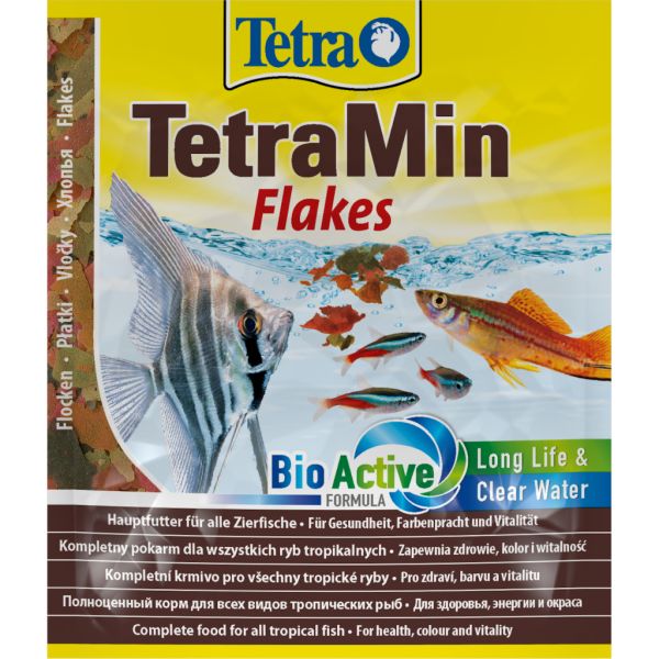 Tetra Германия Корм для рыб MIN в виде хлопьев