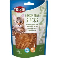 Лакомство Trixie Германия для кошек "PREMIO Mini Sticks" курица/рис