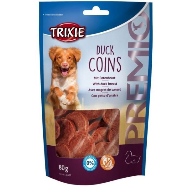 Лакомство Trixie Германия для собак Премио "Duck Coins" с уткой