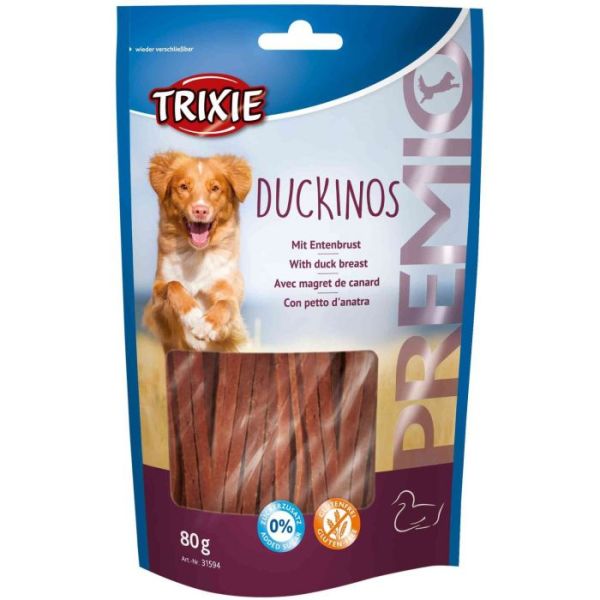 Лакомство Trixie Германия для собак Премио "Duckinos" с уткой