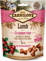 Лакомство Carnilove Чехия для собак с ягнятиной и клюквой