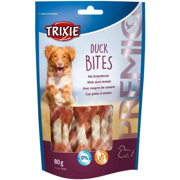 Лакомство Trixie Германия для собак Премио Bites с уткой