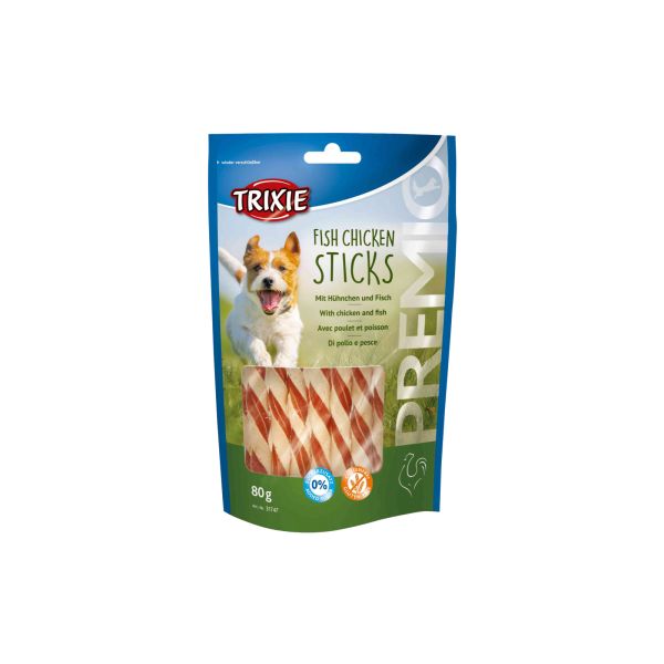 Лакомство Trixie Германия для собак Премио курица и рыба Sticks