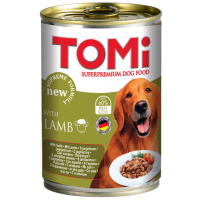 Вологий корм Tomi Німеччина для собак з ягням