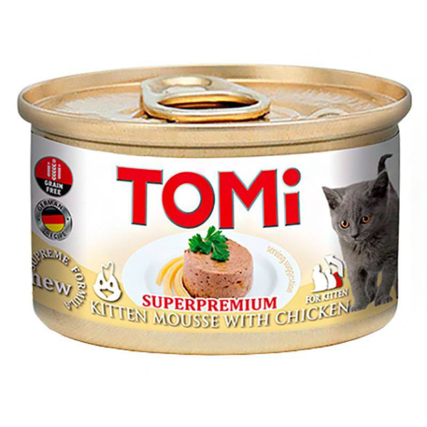 Влажный корм Tomi Германия для котят с курицей