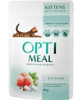 Влажный корм Optimeal Украина для котят с курицей