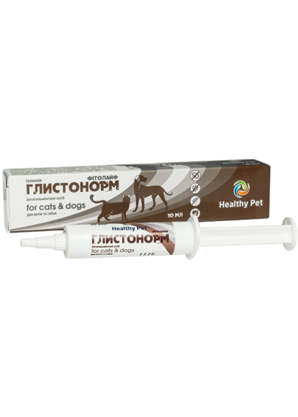 Healthy Pet Україна "Глистонорм" антигельмінтний засіб для котів та собак, суспензія, 10 мл