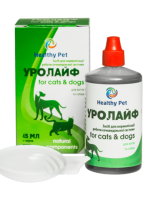 Healthy Pet Украина "Уролайф" суспензия для мочевыделительной системы котам и собакам + мерная ложка