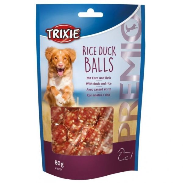 Лакомство Trixie Германия Лакомство Trixie для собак Premio Rice Duck Balls шарики с уткой и рисом