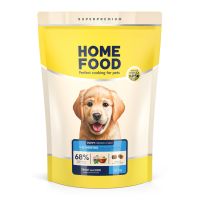 Сухой корм Home Food Украина гипоаллергенен для щенков средних и крупных пород с форелью и рисом