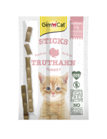 Лакомство GimCat Германия палочки для котят, с индейкой,