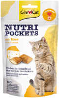 Лакомство GimCat Германия для кошек Сыр крекеры с начинкой с таурином