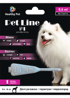 Капли Pet Line №1 Healthy Pet Украина для собак 1,5-4 кг,