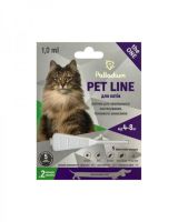 Капли Pet Line the One Palladium Украина от блох и клещей для кошек 4-8 кг