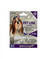 Капли Pet Line the One Palladium Украина от блох и клещей для собак 4-10 кг
