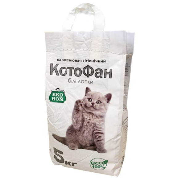 Наполнитель для лотков Бентонитовый КотоФан Украина эконом.