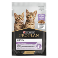 Влажный корм Pro Plan Purina Франция паштет для кошек Юниор с индейкой