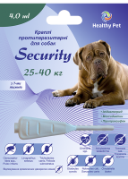 Капли Security Healthy Pet Украина для собак 25-40кг , 3,0 мл