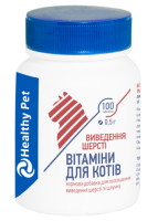 Healthy Pet Украина для кошек "Выведение шерсти из желудка" 100 таблеток по 0,5 г,