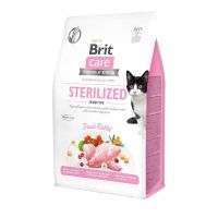Сухой корм Care Brit Grain Free Sterilized Sensitive для стерилизованных кошек с чувствительным пищеварением с кроликом