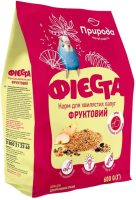 Корм Природа Украина Фиеста фруктовая для волнистых попугаев