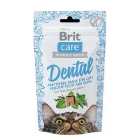 Лакомство Care Brit Dental для кошек для здоровья зубов с индейкой