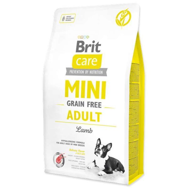 Сухой корм Care Brit Grain Free Mini Adult Lamb для взрослых собах миниатюрных пород с ягненком