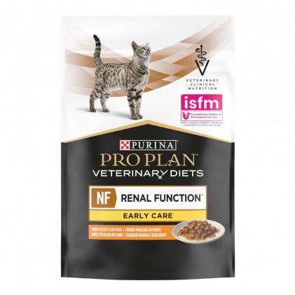 Влажный корм Pro Plan Purina Франция NF Renal Function Early Care (пауч) для кошек при патологии почек, с курицей