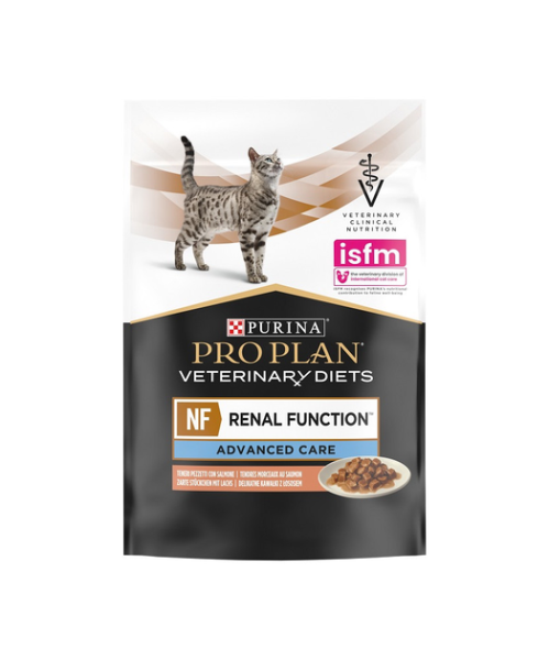 Влажный корм Pro Plan Purina Франция Purina NF renal function Advanced Care для кошек при патологии почек, с лососем