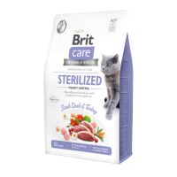 Сухой корм Care Brit Grain Free Sterilized Weight Control для стерилизованных кошек с избыточным весом с уткой и индейкой