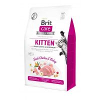 Сухой корм Care Brit Grain Free Kitten для котят с курицей и индейкой