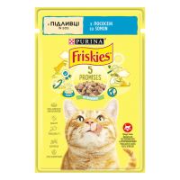Влажный корм Friskies Венгрия для кошек с лососем