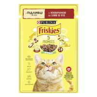 Влажный корм Friskies Венгрия для кошек с говядиной