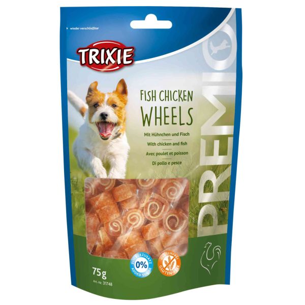 Лакомство Trixie Германия для собак Премио Wheels курица с рыбой