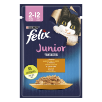 Влажный корм Felix Венгрия для котят с курицей в желе