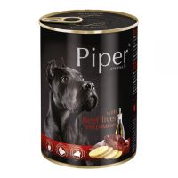 Влажный корм Piper Польша говядина, печень и картофель