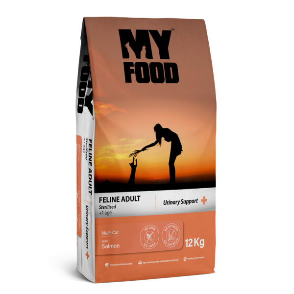 Сухой корм My Food Турция суперпремиум для взрослых кошек с Лососем