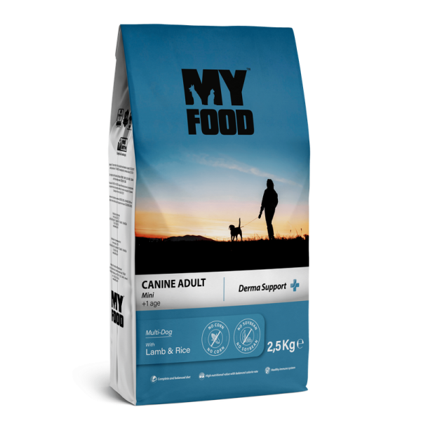 Сухий корм My Food Туреччина суперпреміум  для дорослих собак малих порід з Ягням та Рисом