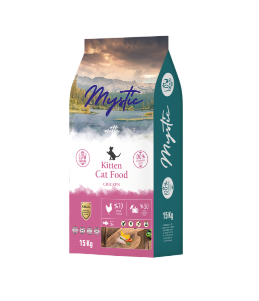 Сухий корм Mystic Туреччина беззерновий для кошенят з Куркою