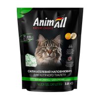 Наполнитель для лотков Силикагелевый AnimAll Китай зеленый силикогелевый